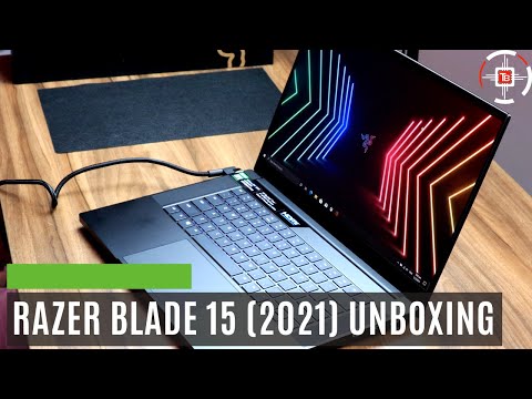 Razer Blade 15 (2021) unboxing