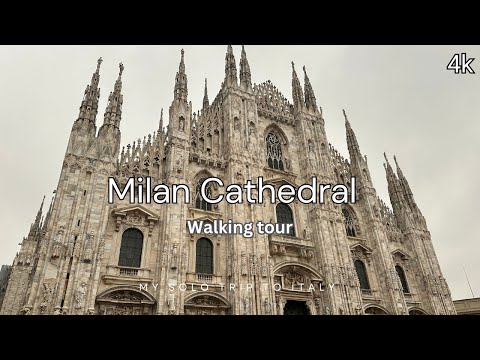 Duomo Di Milano full tour in 4K | Milan Cathedral full tour | 1386 - 1965 year