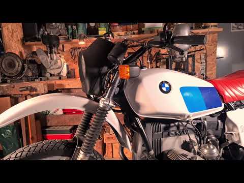 (1/4) BMW R 80 G/S - Hans A. Muth's "Gentlemen's Scrambler", the 2-valve model with the single-si...
