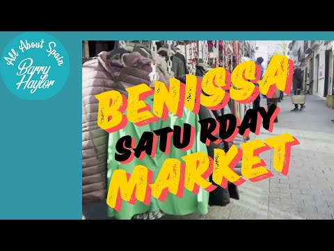 BENISSA SPAIN Saturday Market 2024