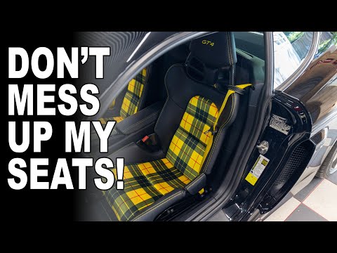 Protect Your LWB Seats! | GT3 GT4 Seat Bolster Protectors - Detailed Review and Install