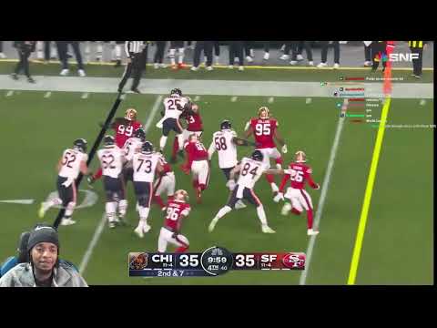 FlightReacts To Bears vs San Francisco 49ers Game Highlights | 2025 NFL Season Week 17!
