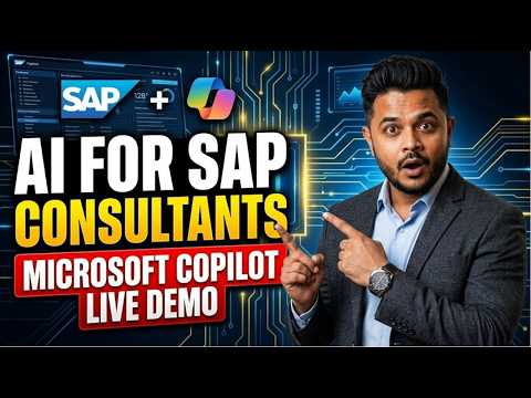 20 Things an SAP Consultant Can Do After Microsoft Copilot Training