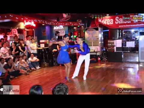 Jorge & Ornella performanc@ 2014 Korea salsa & Bachata congress Crazy Big Party 클럽 보니따