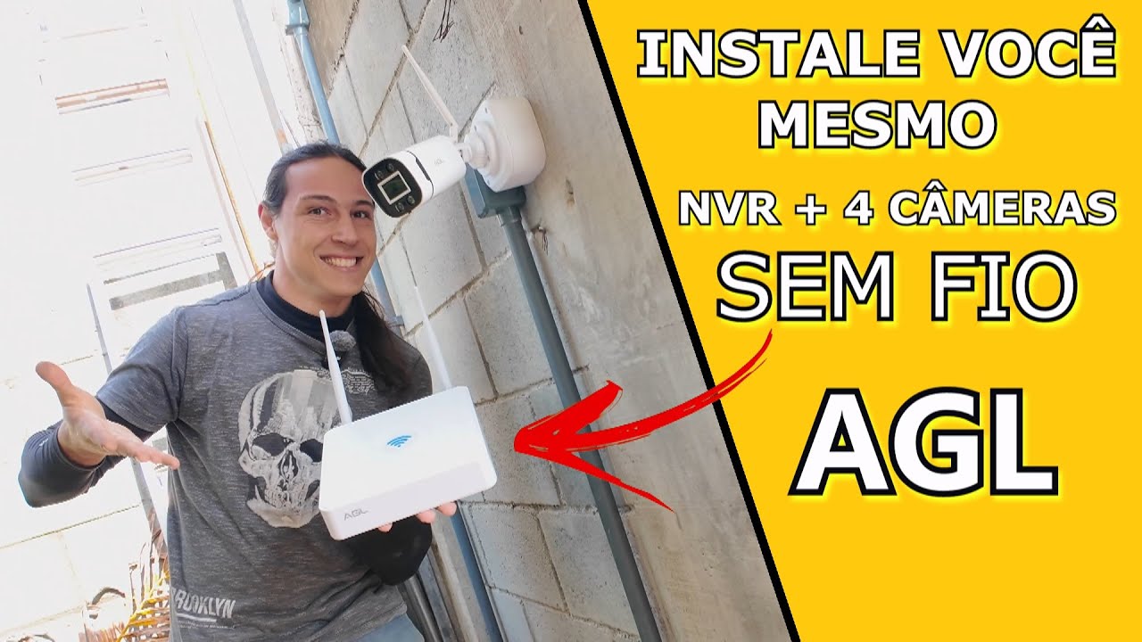 COMO INSTALAR CÂMERA WIFI NO NVR