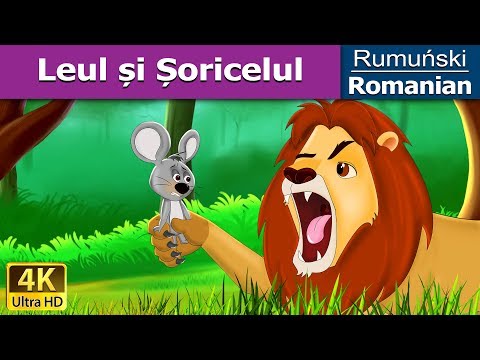 Leul și Șoricelul | The Lion and The Mouse in Romana | @RomanianFairyTales