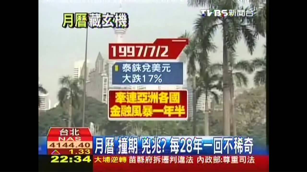 月曆「撞期」兇兆? 每28年一回不稀奇
