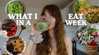 WHAT I EAT IN A WEEK when *busy* as a nutritionist