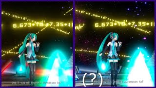 Download lagu 「 1/6 Out of the Gravity」 Project DIVA MEGAMIX -F Edition- Comparison mp3