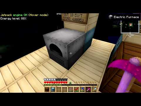 FTB Ultimate Pack Beginner Tutorial - How to power a Electric Furnace - Ep. 6