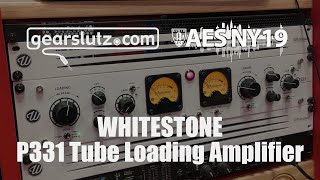 Video thumbnail for Whitestone P331 Tube Loading Amplifier - Gearslutz @ AES by Gearspace Forum