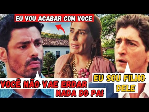 Rivais, Caio e Daniel saem na porrada em Terra e Paixão: 'Passar por cima'.