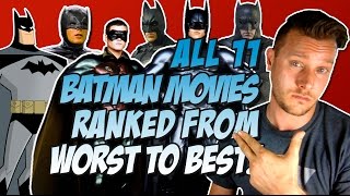 All 11 Batman Movies Ranked From Worst to Best
