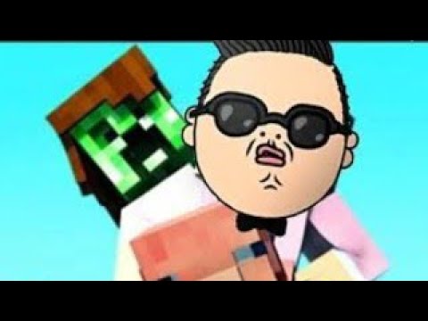 Insane Gangnam Minecraft Parody - Must Watch!!