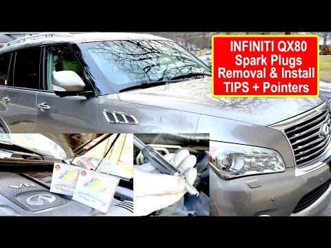 $200 DIY How to Change Spark Plugs Infiniti QX80 NGK Laser Iridium Step by Step