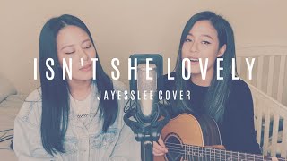 ISN&#39;T SHE LOVELY | STEVIE WONDER (Jayesslee Cover) Available on Spotify and iTunes