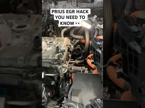Prius EGR Hack #prius #egr #hack