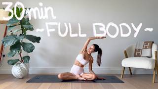 30MIN FULL BODY HOURGLASS WORKOUT | at-home pilates