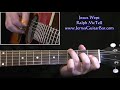 Ralph McTell Jesus Wept Intro Guitar Lesson