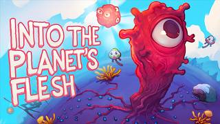 【Into the Planet's Flesh】寄生虫を増やして惑星全体へコロニーを広げる放置系インクリメンタルゲーム【Steam】
