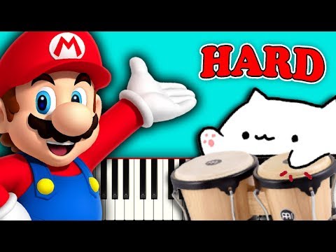 ATHLETIC THEME from SUPER MARIO WORLD - Piano Tutorial