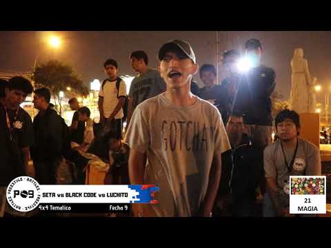 🔥 SETA vs BLACK CODE vs LUCHITO - Octavos - Colectivo P09 - Fecha 9 🎙️🔥