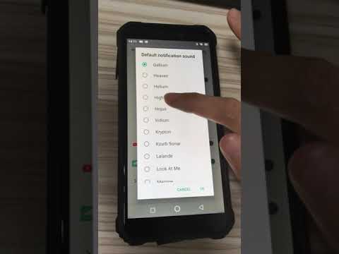 OUKITEL WP5,8000mAh Battery, Android 10 0 Rugged Smartphone, 5 5 Inch -  Notification Setting