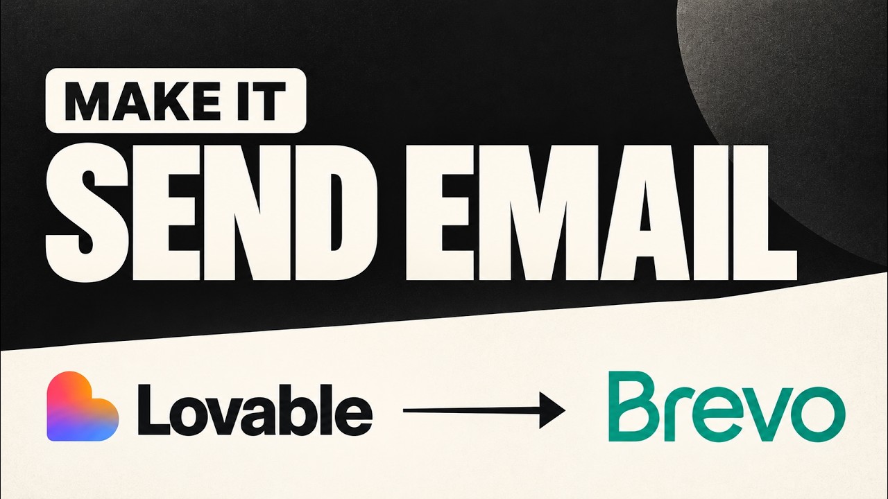 How Do You Make an AI-Built Website Send Emails Automatically With Brevo?