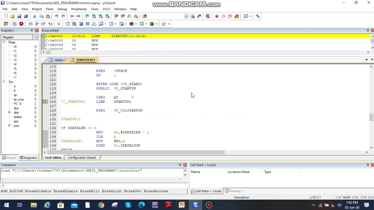 Embedded C  Interrupt Programming in  Microcontroller_8051