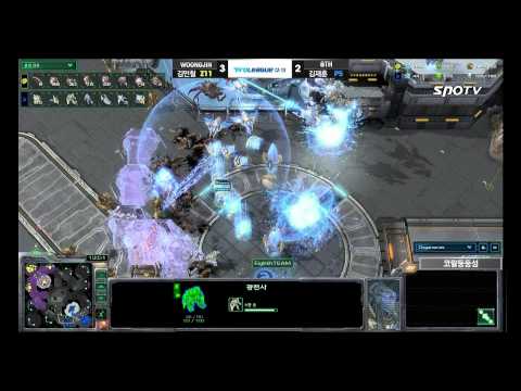 [0511] SoulKey(WoongJin) vs Argo(8th) ZvP 6SET  Korhal Floating Island  Stracraft 2,esportstv
