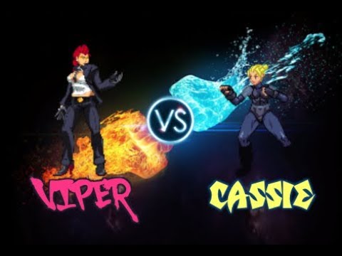Crimson Viper vs Cassie Cage - M.U.G.E.N. request