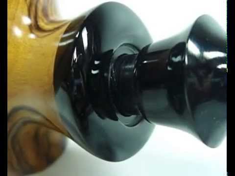 Bierpfeife: SA 17, Olivenholz, 9 mm