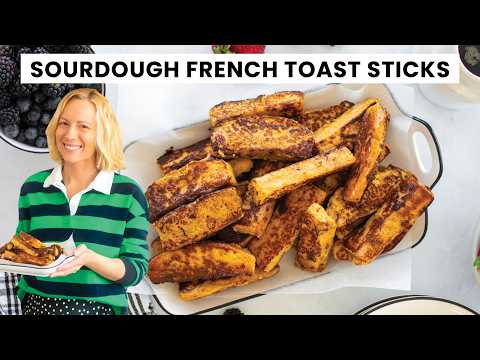 How to Make Sourdough French Toast Sticks (Crispy & Easy Breakfast)