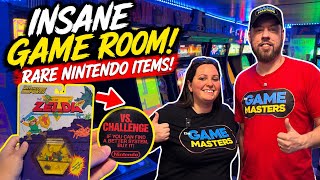 This Game Room Has Nintendo Items I’ve Never Seen Before!