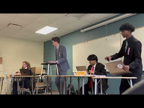 Public Forum Debate - National Tournament Round 12 Durham HB vs  Archbishop Mitty AB