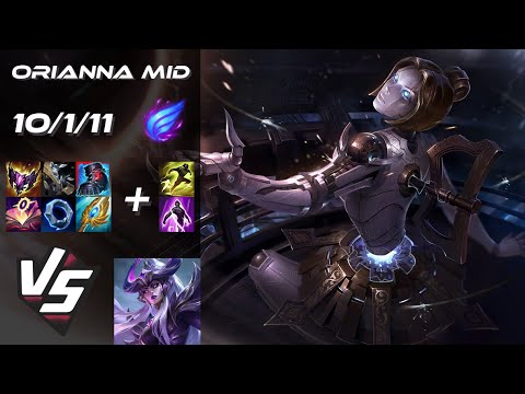 MID Orianna vs Syndra - EU Challenger Patch 25.20