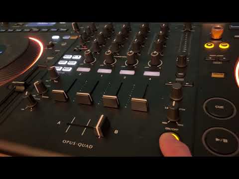 PIONEER DJ OPUS QUAD HOW TO SELECT THE EFFECTS WITH THE DIAL