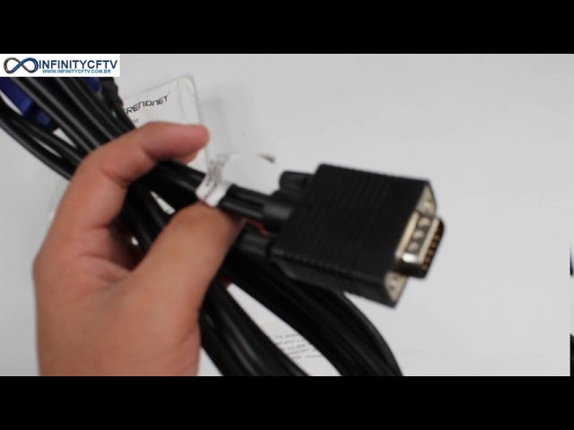 Vídeo relacionado con TRENDnet, TK-CU06, Cable KVM USB VGA 2 en 1, 1,83 m (6 pies), conecta una computadora USB a conmutadores KVM
