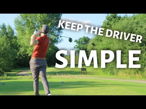 Part of a video titled A SIMPLE STEP BY STEP GUIDE OF HOW TO HIT THE DRIVER - YouTube