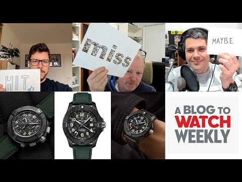 Hit, Miss, maybe : Breitling Avenger Night Mission Watches