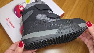 Ботинки Fiamingo серые с черным 522