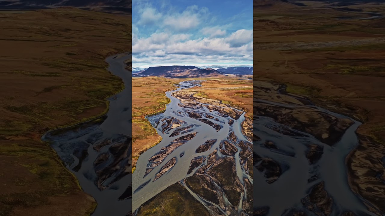 This is not AI BUT Icelandic Glacier patterns 🇮🇸