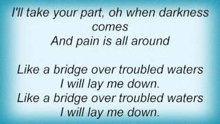 Leann Rimes - Bridge Over Troubled Waters Lyrics