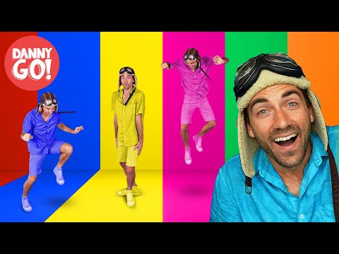 “El Juego De Baile De Colores!” 🌈 /// Danny Go! Canciones De Baile Para Niños