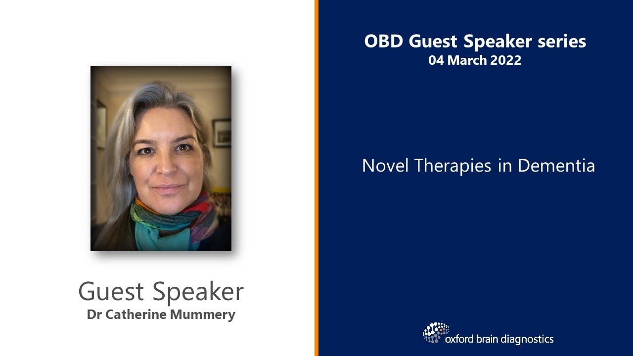 OBD Guest Speaker Dr Catherine Mummery (long version)