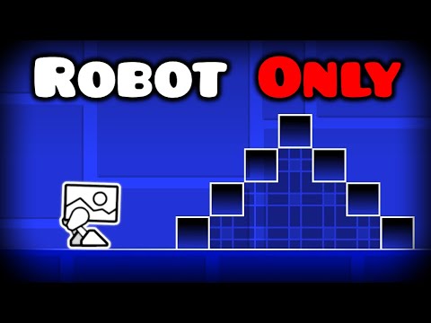 Can You BEAT Geometry Dash as a ROBOT?