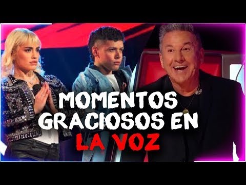 MOMENTOS GRACIOSOS EN LA VOZ ARGENTINA 1