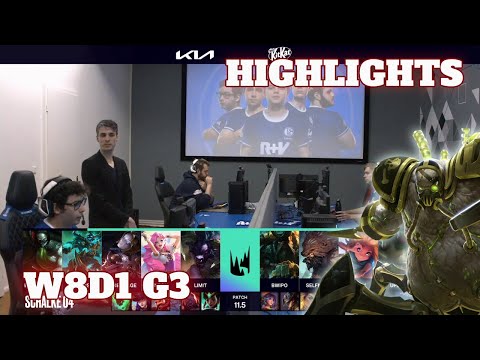 Schalke 04 vs Fnatic - Highlights | Week 8 Day 1 S11 LEC Spring 2021 | S04 vs FNC