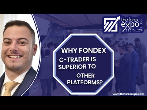 Why Fondex C-Trader is superior to other platforms? - By Angelo - The Forex expo Dubai 2019