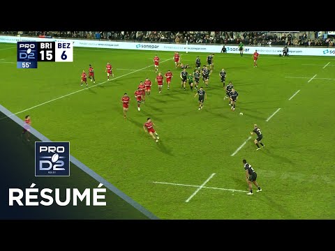 PRO D2 Saison 2025-2026 J18 - Résumé CA Brive - AS Béziers Hérault